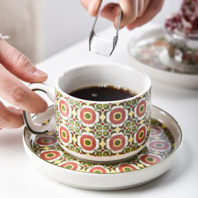 Custom Printed Tea Cups And Saucers Drinkware Type Cups Saucers For Business Gifts