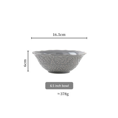 Ceramic Dinnerware Set For 6 30 Pieces Stoneware Tableware Porcelain Dinner Set