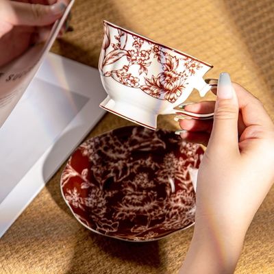 Sustainable Ceramic Tea Cup Set For Elegant Cappuccino Cups And Porcelain Mug