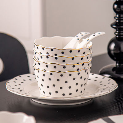 English Royal Bone Dinnerware Sets For 6 People Luxury And Sustainable European Style