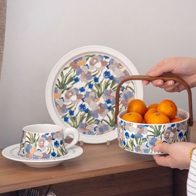 250ml Porcelain Cup Latte Mugs Ceramic Tasse Taza Cafe Coffee Occasion Business Gifts
