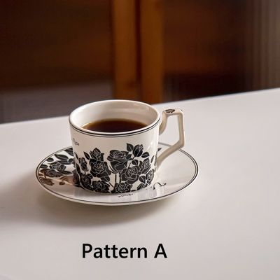 Porcelain Ramadan Cups Set Ceramic Ramadan Coffee Cups With Saucer Holder And Gift Box