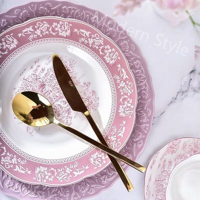 Ceramic Valentine'S Day Porcelain Gift Set For St Valentin Under Glazed